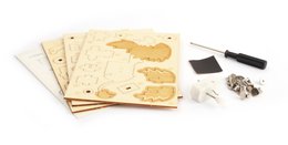 WOODEN MODEL 3D MECHANICAL LION