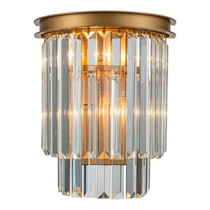 Wall Lamp Hilton 30 cm - Gold - Iron & Glass