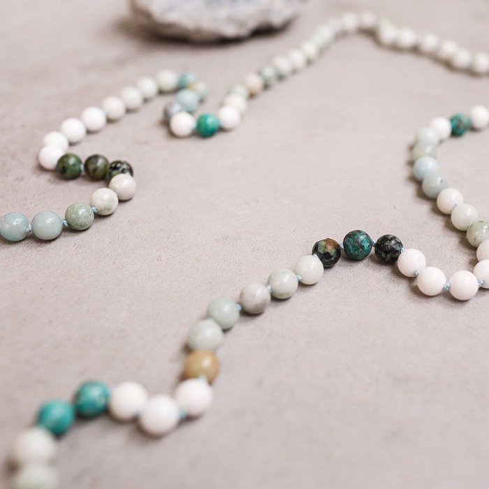 Endless Sky Gemstone Mala - Limited