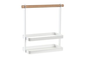 ORGANIZADOR METAAL PINO 20X10X24 ACEITES BLANCO PC202443