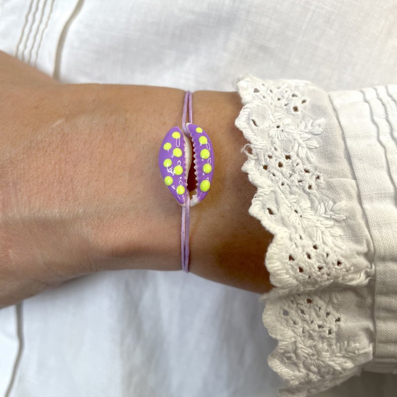 Polka Dot schelp armband
