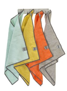 microfiber doekjes set /4 met haakjes