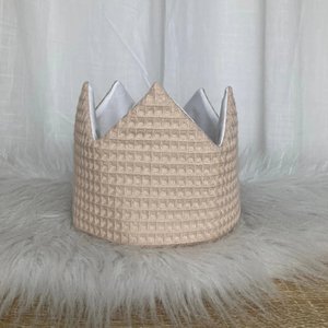Verjaardagskroon Warm wafel beige