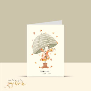 Handje vol liefde wenskaart dubbel