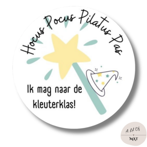 Leckerli-Aufkleber | Hokuspokus Pilatuspass | Grün | 20 Aufkleber pro Blatt