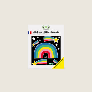 Kleine reflektierende Aufkleber
