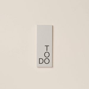 Daily To Do List - light grey