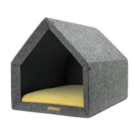 Pethome Perfekt hus til hund og kat - mørkegrå/genanvendt