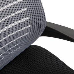 CHAISE DE BUREAU NOIR/GRIS