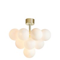 MERLOT Plafond 13L Brass/White