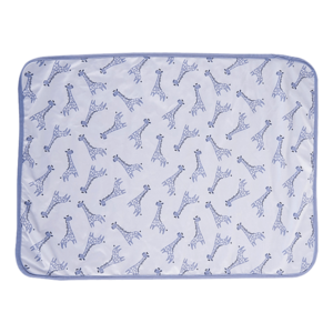 Wickelauflage | Blaue Giraffe