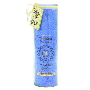 Chakra candle, Visuddah, 30034, approx. 20 cm, BLUE