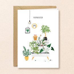 tarjeta de felicitación | Movido | Replantar
