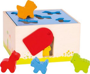 Sorting box - Farm animals