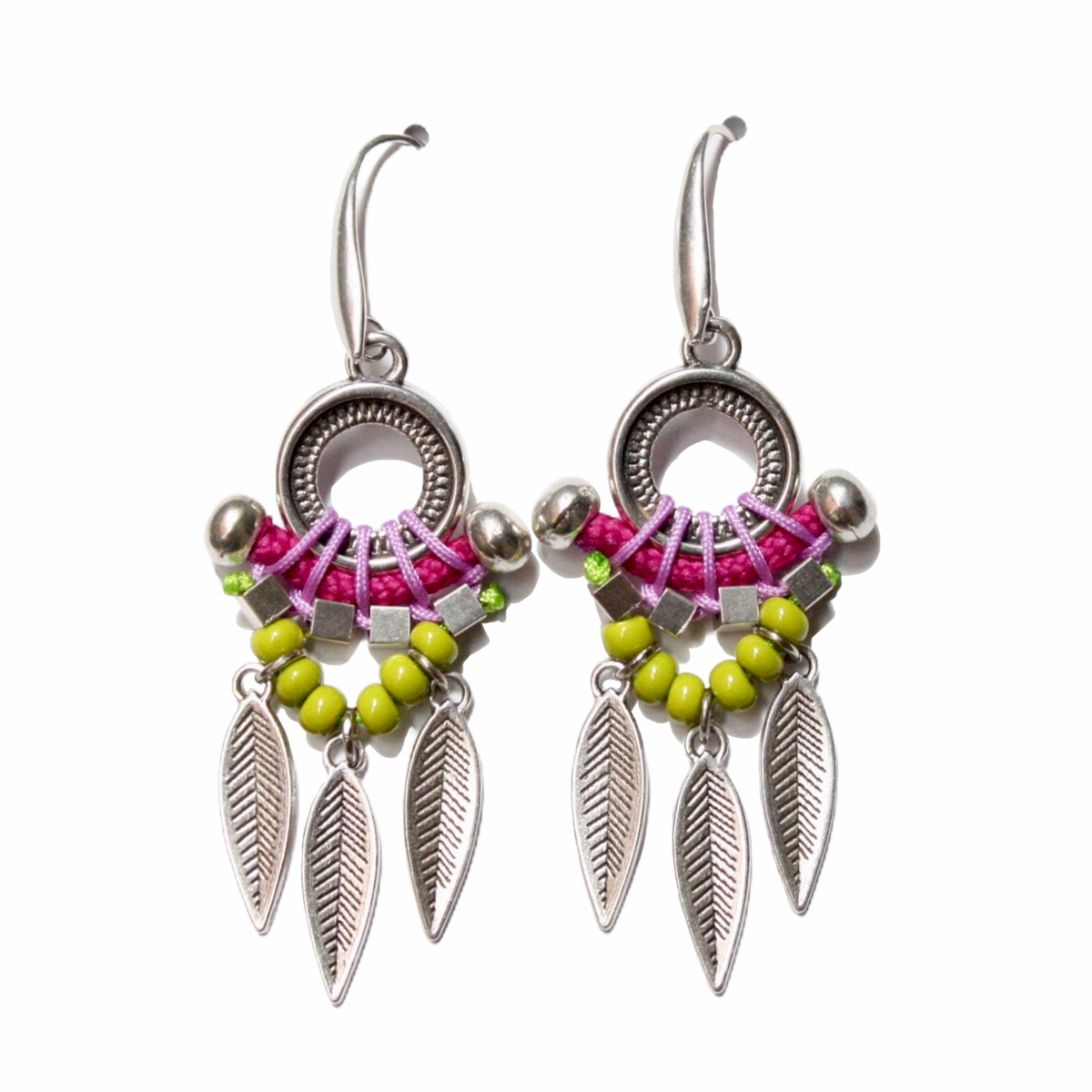 Magenta/pistachio