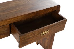 CONSOLA ACACIA 110X27,5X76 NATURAL MARRON MB178511