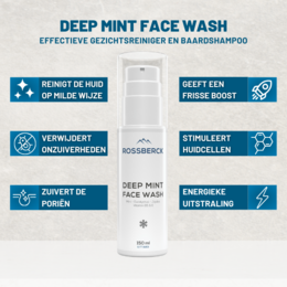 Deep Mint Face Wash - Gezichtsreiniger Mannen