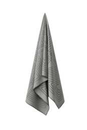 Gecko Warrior Yoga håndklæde - Moon Grey
