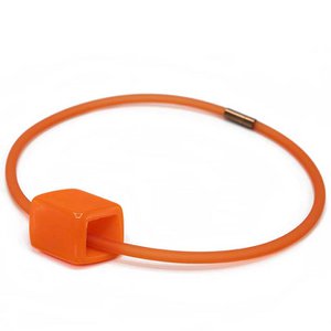 Ketting van KURK 1 lijns, licht naturel