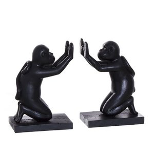 SET OF 2 MONKEY BOOKENDS HH2836220