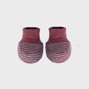 OrganicEra Bio-Babyschuhe, Bordeaux