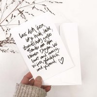 Lass Dich feiern / Klappkarte