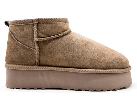 thies 1856 ® Platform Shorty Boots elephant grey