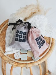 Kolorowa matematyka, drewniane klocki, zabawka edukacyjna