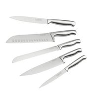 Set of 5 stainless steel professional kitchen knives Nirosta Star