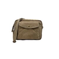 SAC BANDOULIERE CUIR DAIM ANAELLE