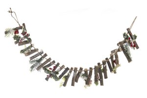 KERST - KUNSTSTOF RATTAN Slinger 12X100 SNEEUWGROEN NV160840