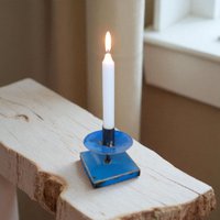 Candle stand made of recycled oil barrels upcycling | Candle holder different colors
