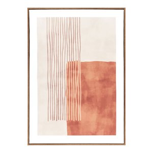 Mina Canvas-Druck, Leinwand, beige/braun, Nr.1, 50x70 cm
