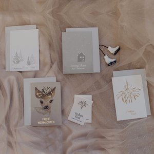 CHRISTMAS CARDS SET OF 4