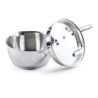 Pour & Cook Saucepan with glass lid - 16 cm