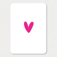 Kaart | Roze hartje