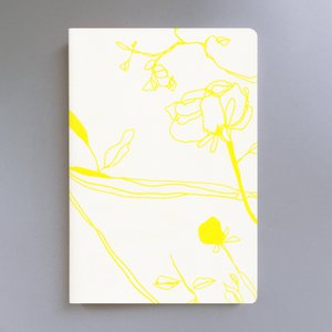 Risography notebook - Buttercup white (13 x 19 cm)