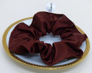Scrunchie Satin Terrakotta