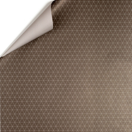 Brown wrapping paper triangles - double -sided wrapping paper for men, sustainable wrapping paper noble