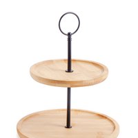 MODERN KITCHEN Decorative platter D15 and 20cm H23.5cm 2-tier