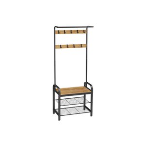 Hatelregal Honigbraun-Black