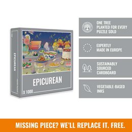 Epikurisk puslespil (1000 stykker)