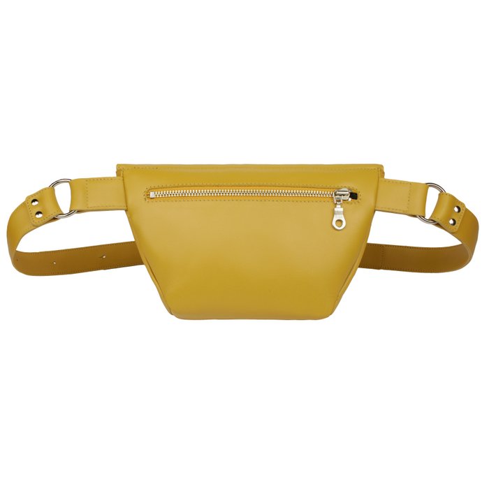 mustard fanny pack