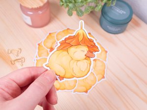 Cute Duckling Vinyl Sticker