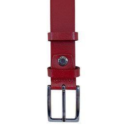 Ceinture en cuir - 3 cm de large - Ceinture Homme Cuir - Ceinture Femme Cuir Véritable