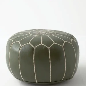 Marokkaanse leren poef, Marokkaanse poef poef