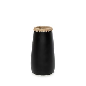 The Sneaky Vase - Zwart Naturel - M
