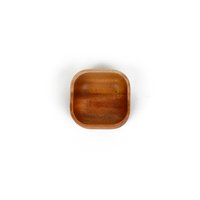 Handmade Tableware - Square Bowl 10x10 cm - Eco-friendly - Khaya wood