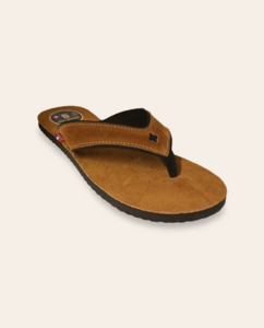 Tong / Slipper Leer SPERONE Zand
