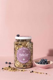Muesli ai mirtilli e semi di papavero biologico